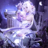 蠢沫沫《崩坏星穹铁道遐蝶》主题写真：12张全套美图