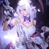 蠢沫沫《崩坏星穹铁道遐蝶》主题写真：12张全套美图