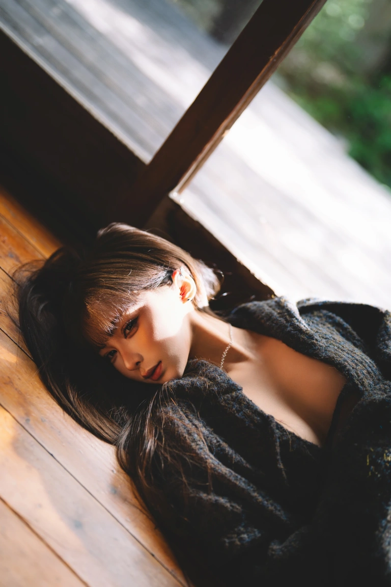 蠢沫沫《橘子》主题写真：30张全套美图