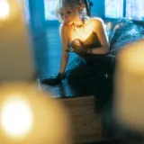 蠢沫沫《叫兽黑婚纱》主题写真：37张全套美图，含1个视频