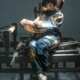 蠢沫沫《叫兽小乞丐》主题写真：23张全套美图，含1个视频