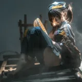 蠢沫沫《叫兽小乞丐》主题写真：23张全套美图，含1个视频