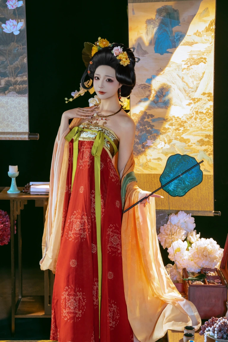 yuuhui玉汇kokuhui《ol20唐宫夜宴》主题写真：136张全套美图，含1个视频