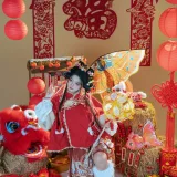 yuuhui玉汇kokuhui《ol03新春特辑醒狮少女》主题写真：131张全套美图，含2个视频