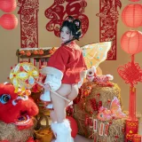 yuuhui玉汇kokuhui《ol03新春特辑醒狮少女》主题写真：131张全套美图，含2个视频