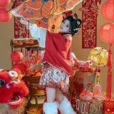 yuuhui玉汇kokuhui《ol03新春特辑醒狮少女》主题写真：131张全套美图，含2个视频