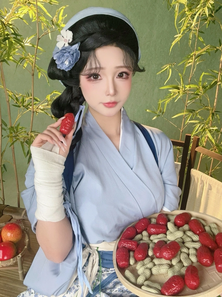 yuuhui玉汇kokuhui《田园生活》主题写真：48张全套美图，含2个视频