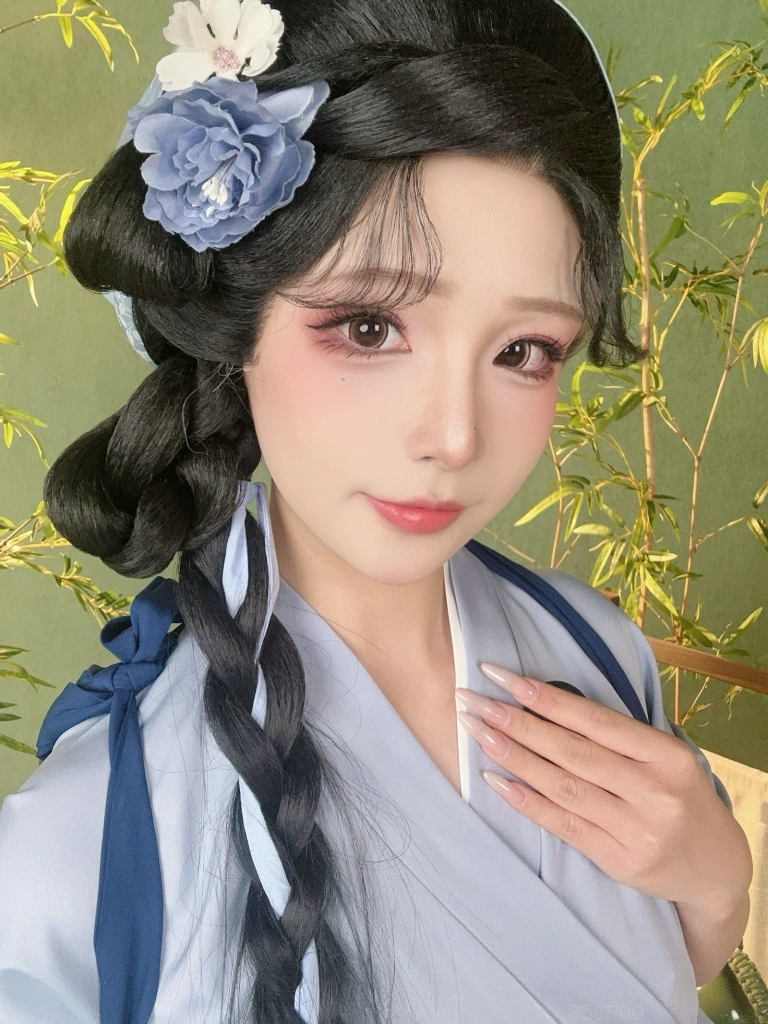 yuuhui玉汇kokuhui《田园生活》主题写真：48张全套美图，含2个视频