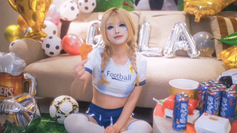 鹿八岁baby《世界杯之夜》主题写真：213张全套美图，含1个视频