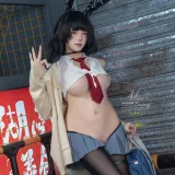 yiko湿润兔《年10月赛博逆jk提线木偶》主题写真：92张全套美图，含3个视频