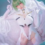 星之迟迟《年06月计划a碧蓝航线纳西莫夫》主题写真：34张全套美图