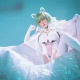 星之迟迟《年06月计划a碧蓝航线纳西莫夫》主题写真：34张全套美图