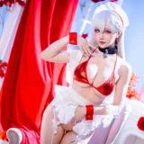 星之迟迟《年03月上1贝尔法斯特碧蓝航线》主题写真：49张全套美图