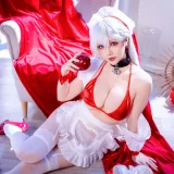 星之迟迟《年03月上1贝尔法斯特碧蓝航线》主题写真：49张全套美图