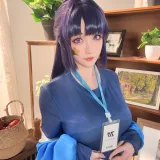 星之迟迟《年06月计划e蔚蓝档案早濑优香》主题写真：65张全套美图