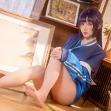 星之迟迟《年06月计划e蔚蓝档案早濑优香》主题写真：65张全套美图