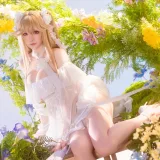 星之迟迟《年06月计划b碧蓝航线安克雷奇》主题写真：49张全套美图