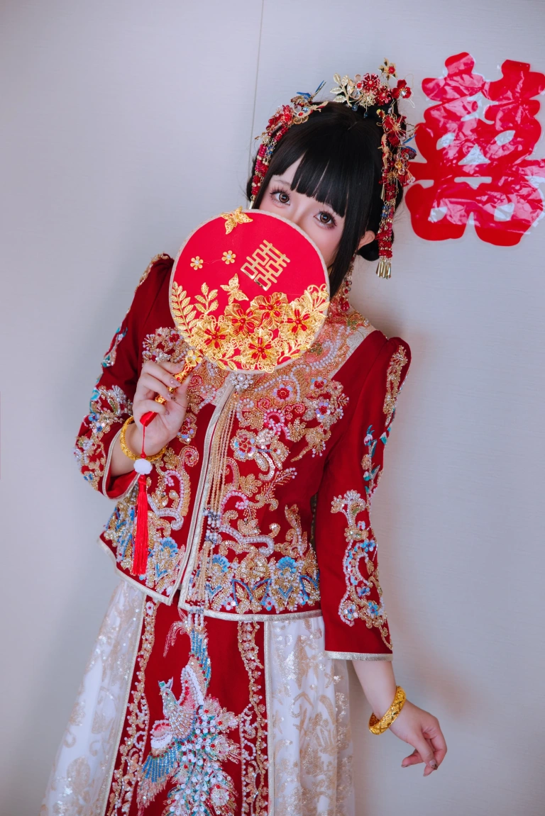 日奈娇《洞房花烛》主题写真：190张全套美图，含5个视频