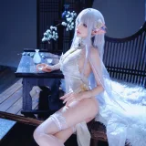 shika小鹿鹿《碧蓝航线阿尔比恩》主题写真：40张全套美图
