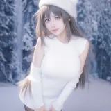 shika小鹿鹿《麻衣学姐》主题写真：25张全套美图