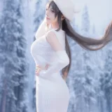 shika小鹿鹿《麻衣学姐》主题写真：25张全套美图