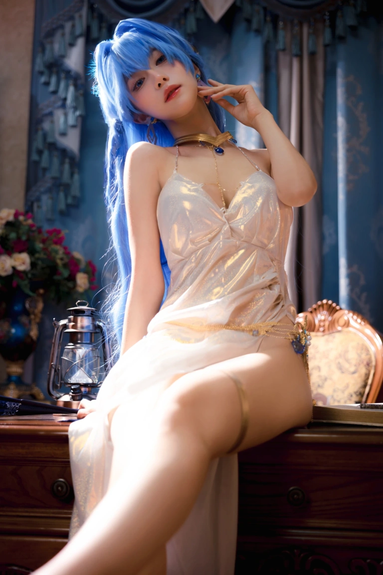 shika小鹿鹿《胜利女神海伦》主题写真：37张全套美图