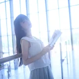 shika小鹿鹿《图书馆》主题写真：16张全套美图