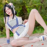 yiko湿润兔《泳装限定作海边假日蒂法》主题写真：80张全套美图