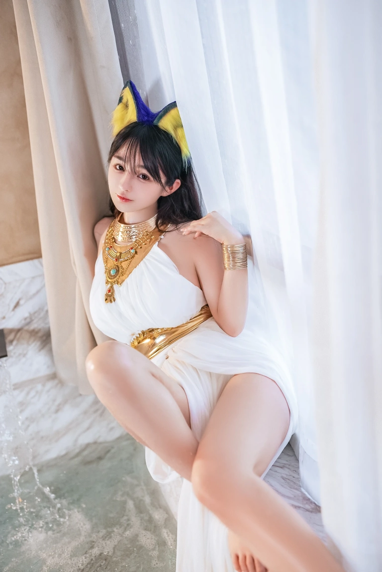 桜井宁宁《白色猫娘》主题写真：132张全套美图
