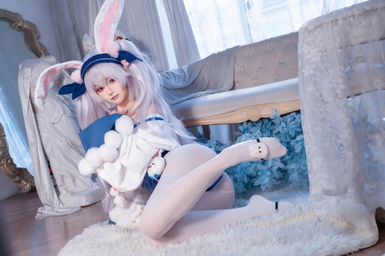 桜井宁宁《拉菲兔改》主题写真：30张全套美图