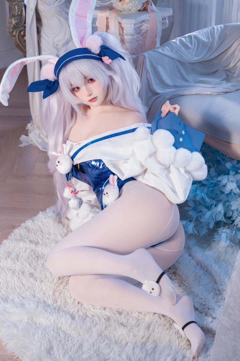 桜井宁宁《拉菲兔改》主题写真：30张全套美图