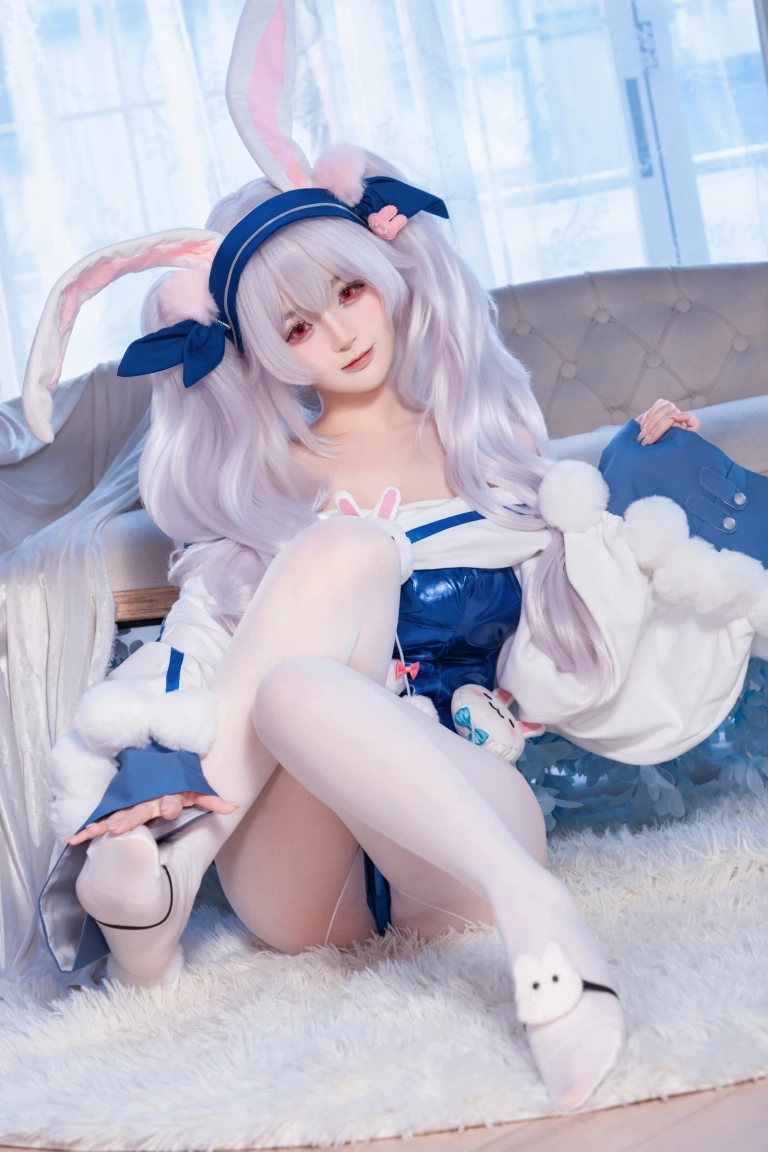 桜井宁宁《拉菲兔改》主题写真：30张全套美图