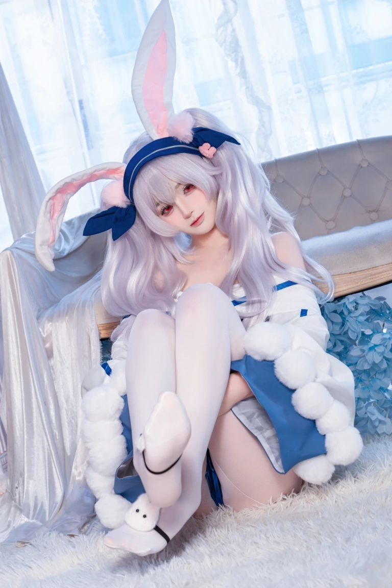 桜井宁宁《拉菲兔改》主题写真：30张全套美图