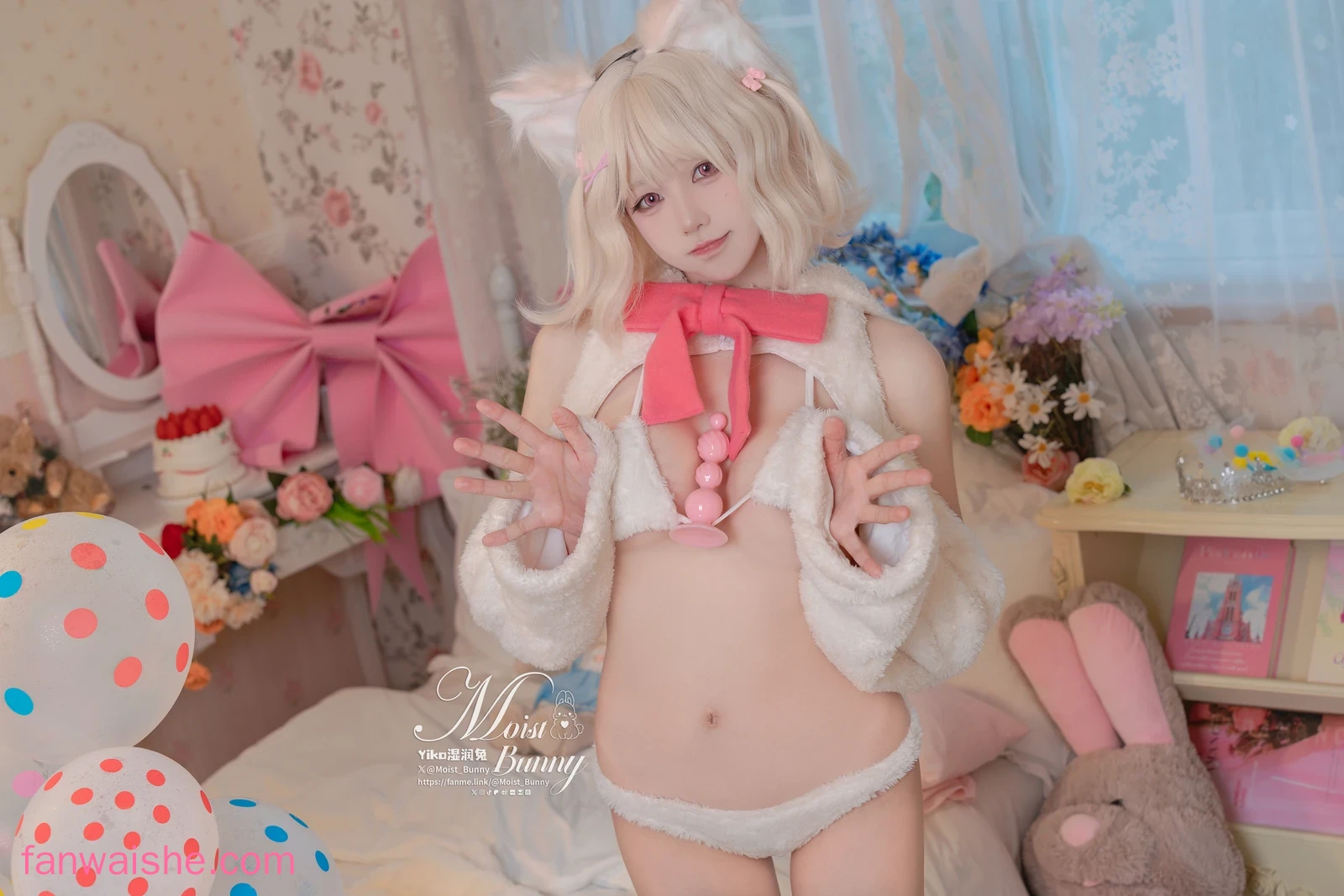 Yiko湿润兔 Yiko湿润兔 NO.009 - 他的猫 [75P1V-1.38GB]