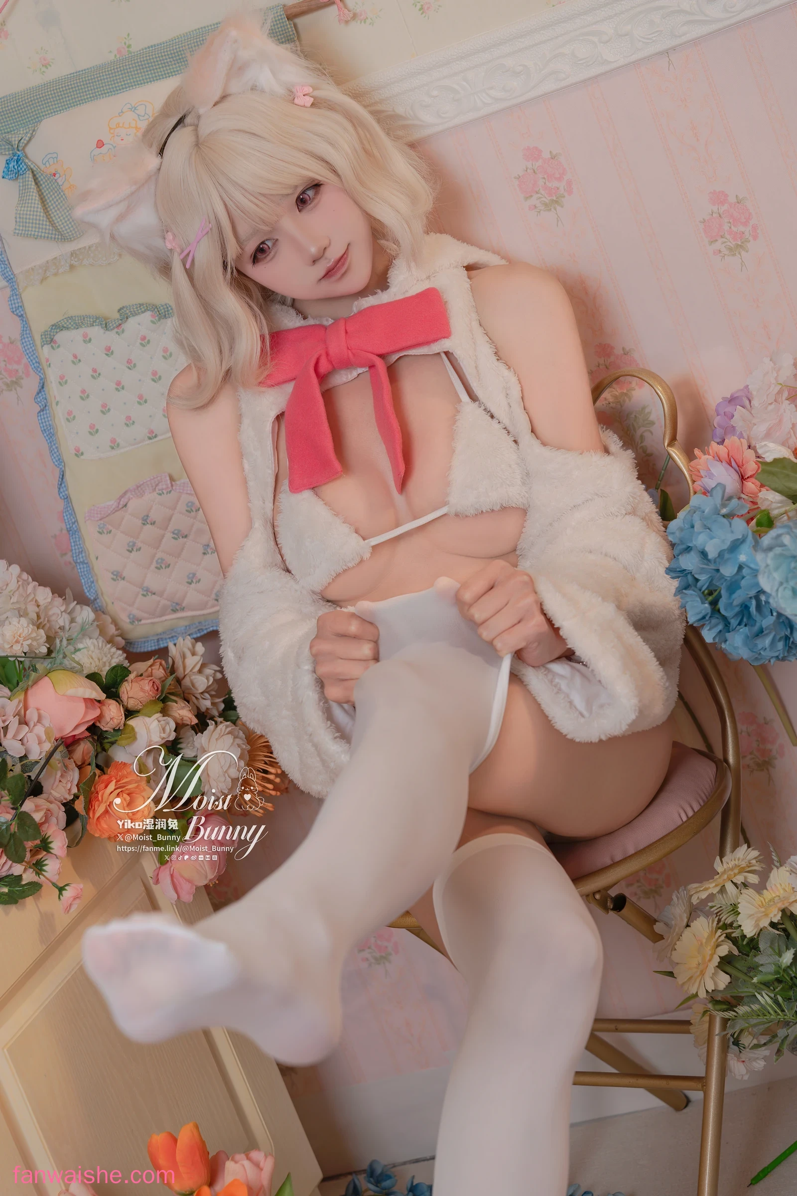 Yiko湿润兔 Yiko湿润兔 NO.009 - 他的猫 [75P1V-1.38GB]