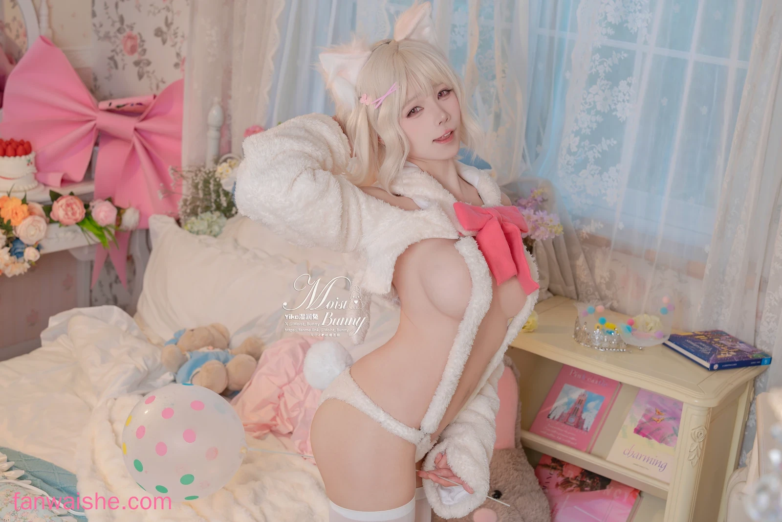 Yiko湿润兔 Yiko湿润兔 NO.009 - 他的猫 [75P1V-1.38GB]
