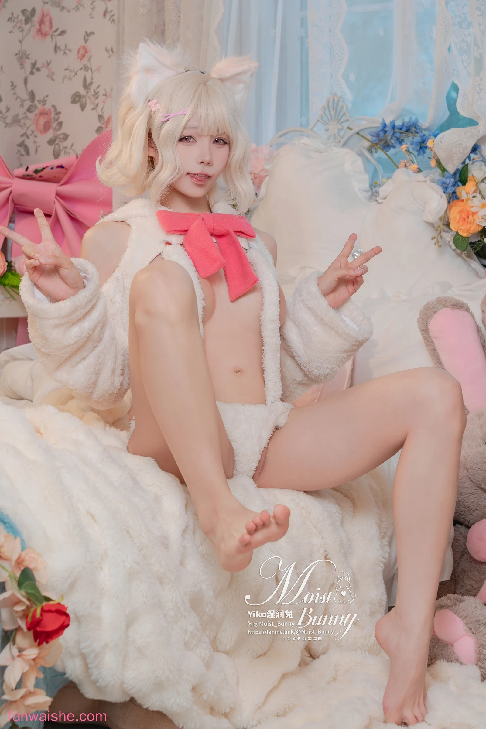 Yiko湿润兔 Yiko湿润兔 NO.009 - 他的猫 [75P1V-1.38GB]