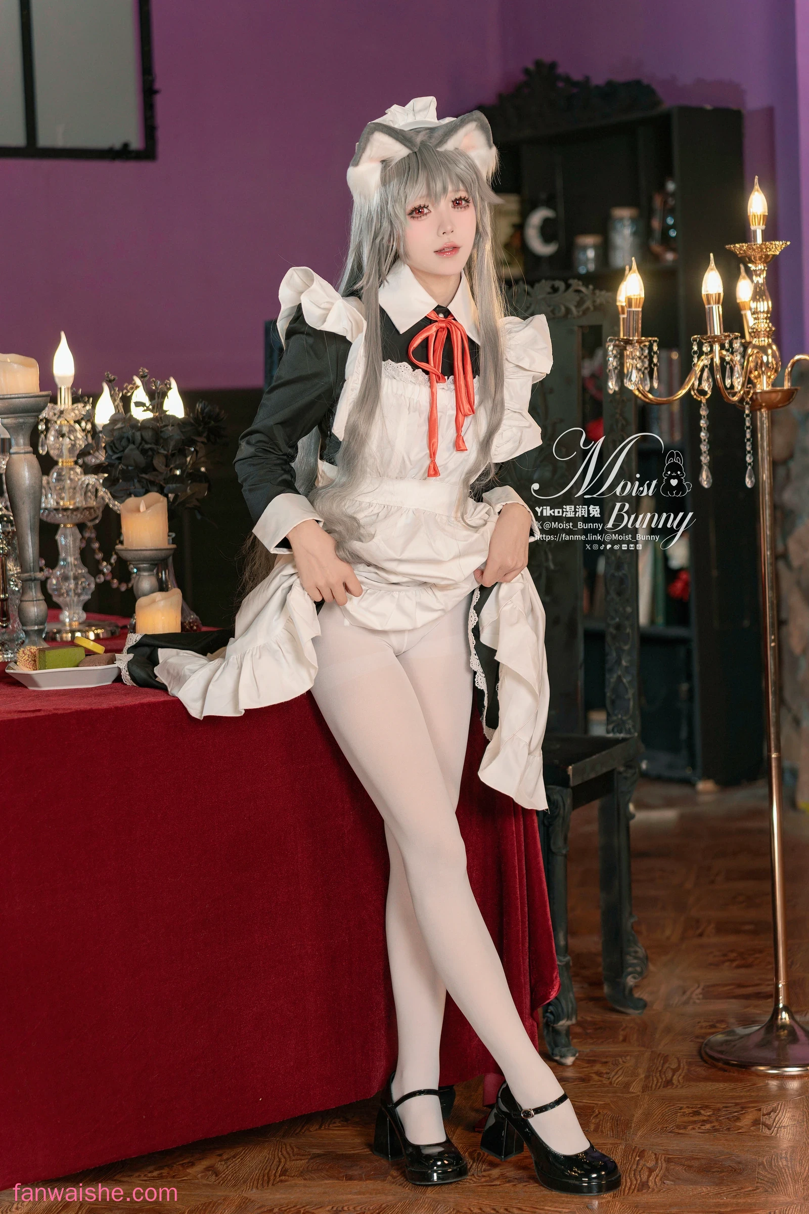 Yiko湿润兔 Yiko湿润兔 NO.010 - 2025年2月月票特典 菲奇子女仆 [43P1V-1.41GB]