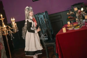 Yiko湿润兔《2025年2月月票特典 菲奇子女仆 [43P1V-1.41GB]》主题写真：43张全套美图，含1个视频