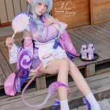 Yiko湿润兔《浮枕朝颜-梦见月瑞希&红昭愿 [131P5V-2.98GB]》主题写真：132张全套美图，含5个视频