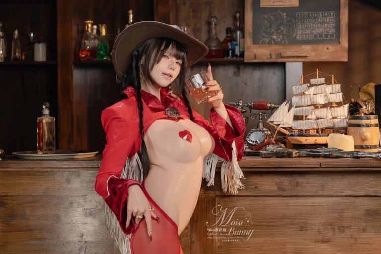Yiko湿润兔《西部逆兔女郎&Thirsty [107P2V-1.83GB]》主题写真：108张全套美图，含2个视频