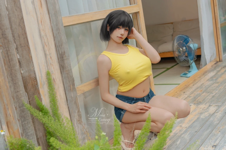 Yiko湿润兔《田舍生活 [95P1V-2.32GB]》主题写真：96张全套美图，含1个视频