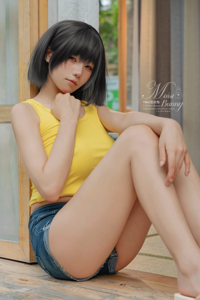 Yiko湿润兔《田舍生活 [95P1V-2.32GB]》主题写真：96张全套美图，含1个视频