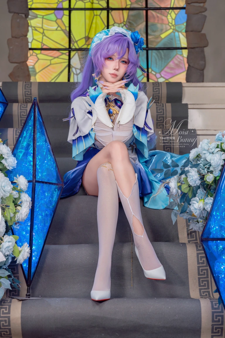 Yiko湿润兔《鸣潮 坎特蕾拉》主题写真：115张全套美图，含3个视频