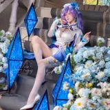 Yiko湿润兔《鸣潮 坎特蕾拉》主题写真：115张全套美图，含3个视频