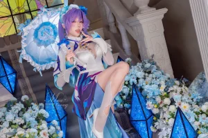 Yiko湿润兔《鸣潮 坎特蕾拉》主题写真：115张全套美图，含3个视频
