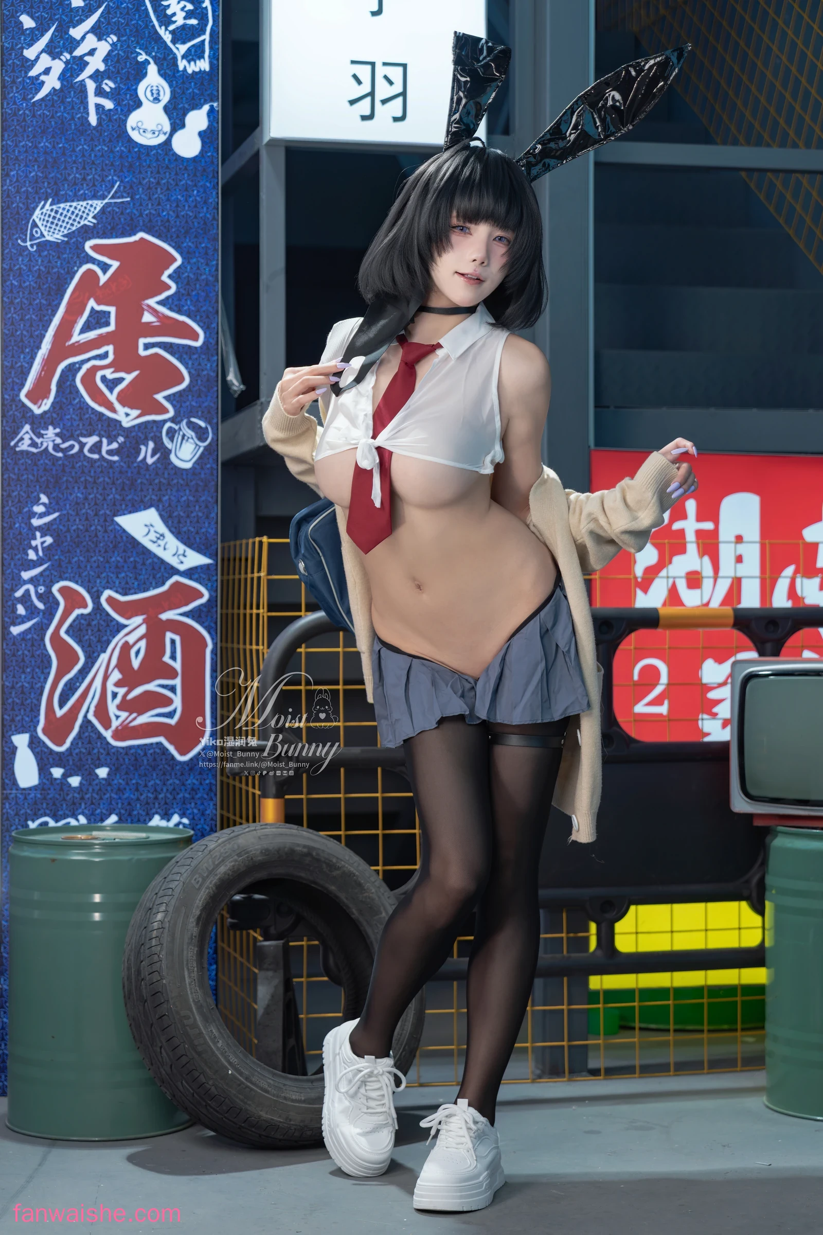 Yiko湿润兔 Yiko湿润兔 NO.041 - 赛博逆JK&提线木偶