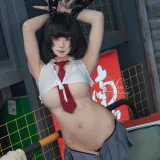 Yiko湿润兔《赛博逆JK&提线木偶》主题写真：92张全套美图，含3个视频