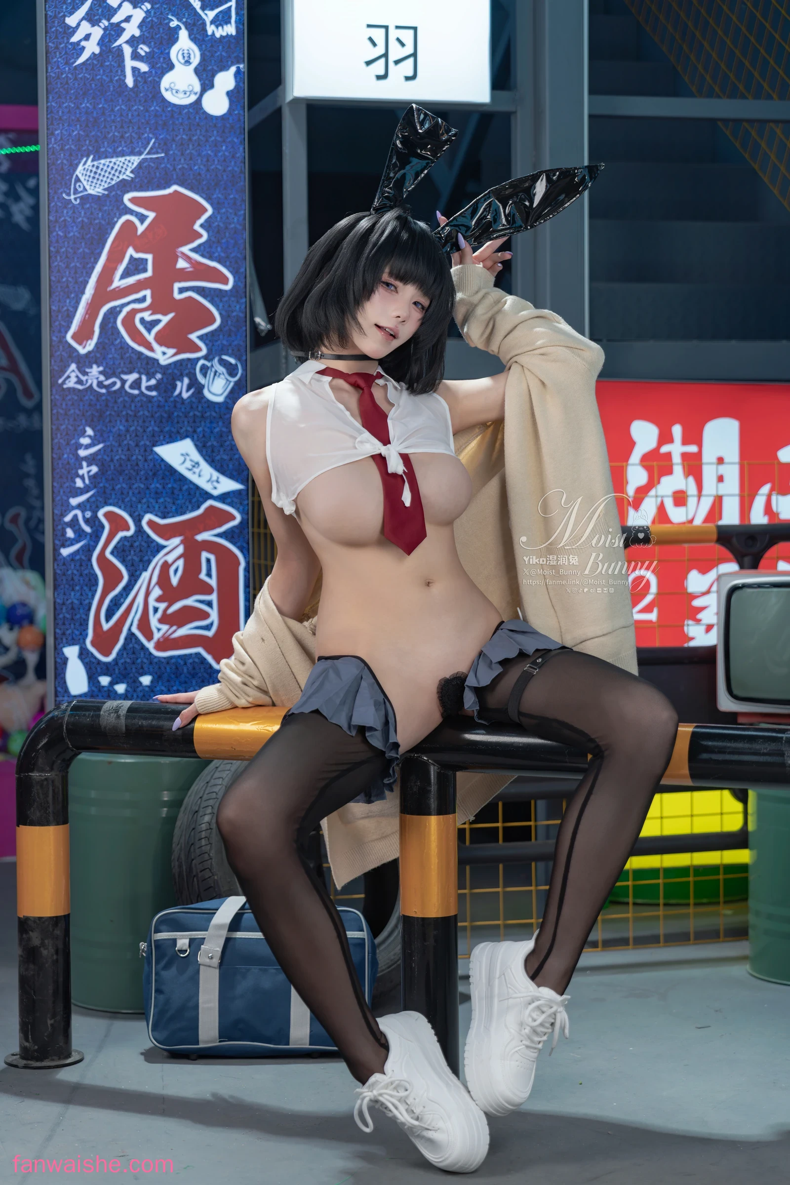 Yiko湿润兔 Yiko湿润兔 NO.041 - 赛博逆JK&提线木偶