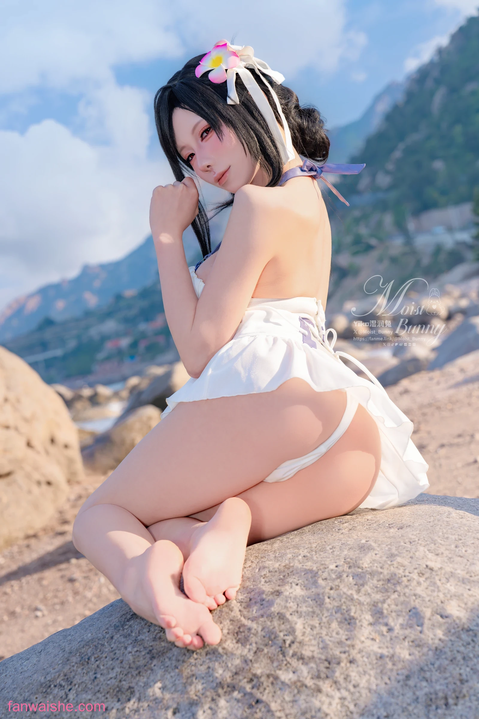 Yiko湿润兔 Yiko湿润兔 NO.048 - 2025泳装限定作 海边假日 蒂法